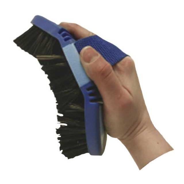 Kardätsche Flexi - azurblau/blau