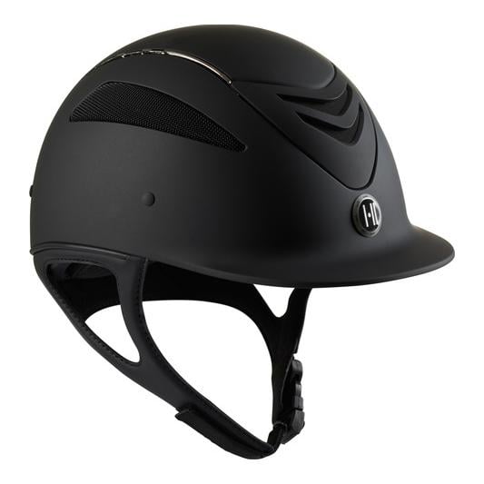 Reithelm Defender Pro Matt Chrome Pipe - schwarz Reithelm Defender Pro Matt Chrome Pipe - schwarz