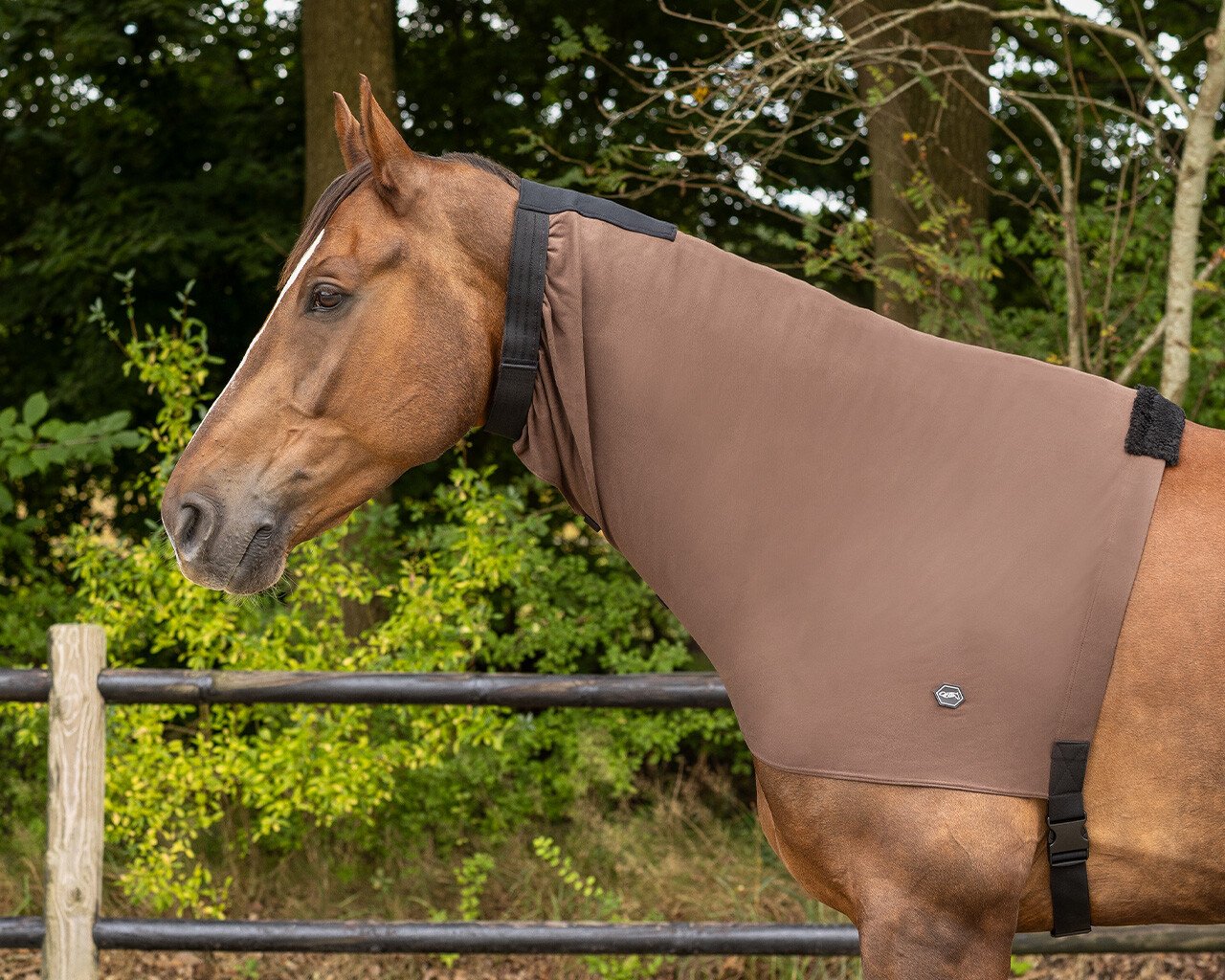 Halsteil Ekzem - braun