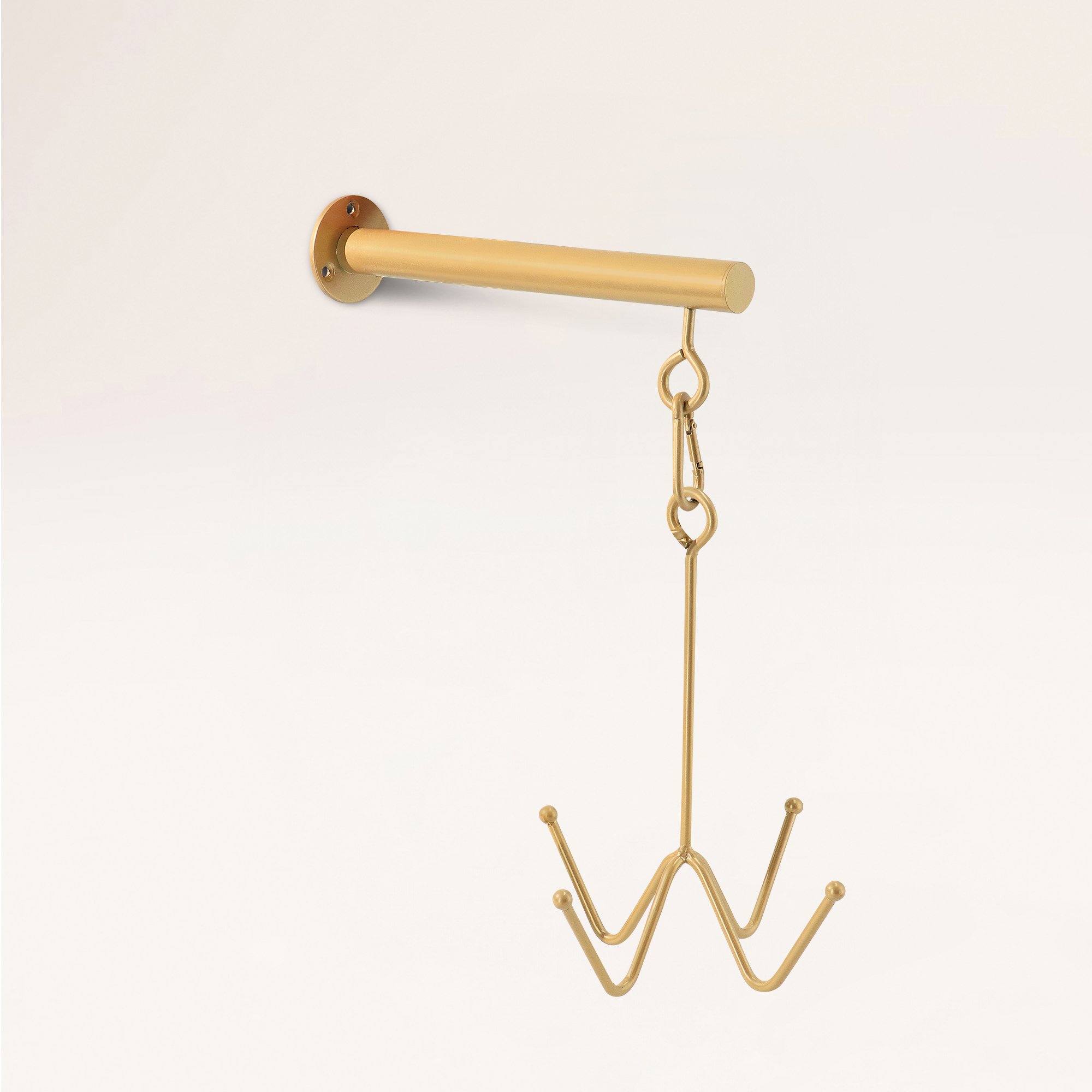 Support de bride mural avec 4 crochets