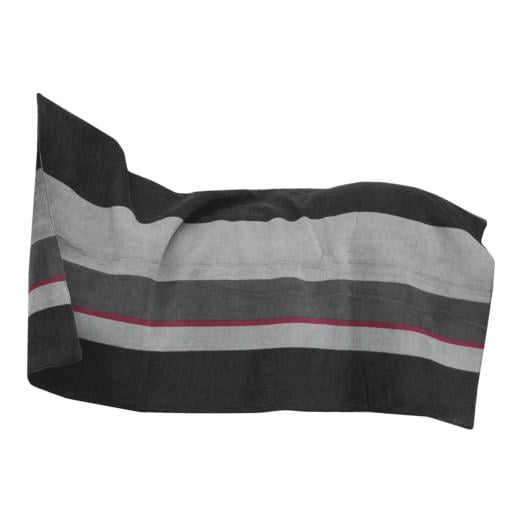 Fleecedecke Square Stripes Heavy - black/grey Fleecedecke Square Stripes Heavy - black/grey