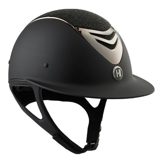 Reithelm Avancé Matt Glitter Chrome - schwarz Reithelm Avancé Matt Glitter Chrome - schwarz