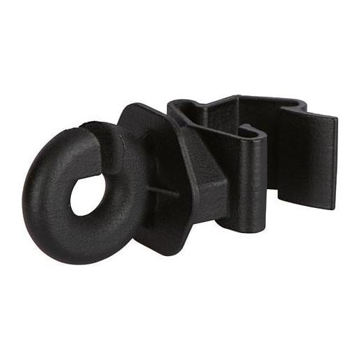AKO T-Pfosten Ringisolator 25 Stück - Schwarz -