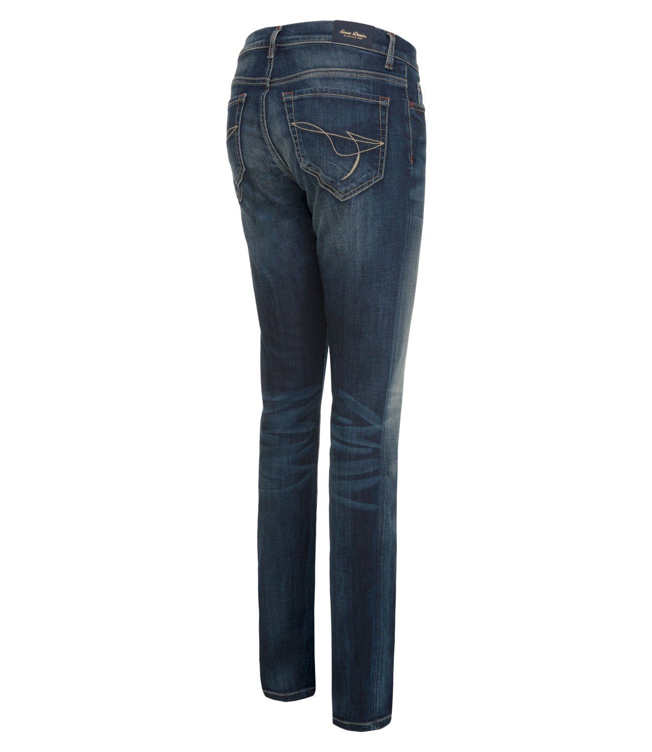 Slim Fit Jeans mit hohem Stretch-Anteil Damen - dunkelblau Slim Fit Jeans mit hohem Stretch-Anteil Damen - dunkelblau