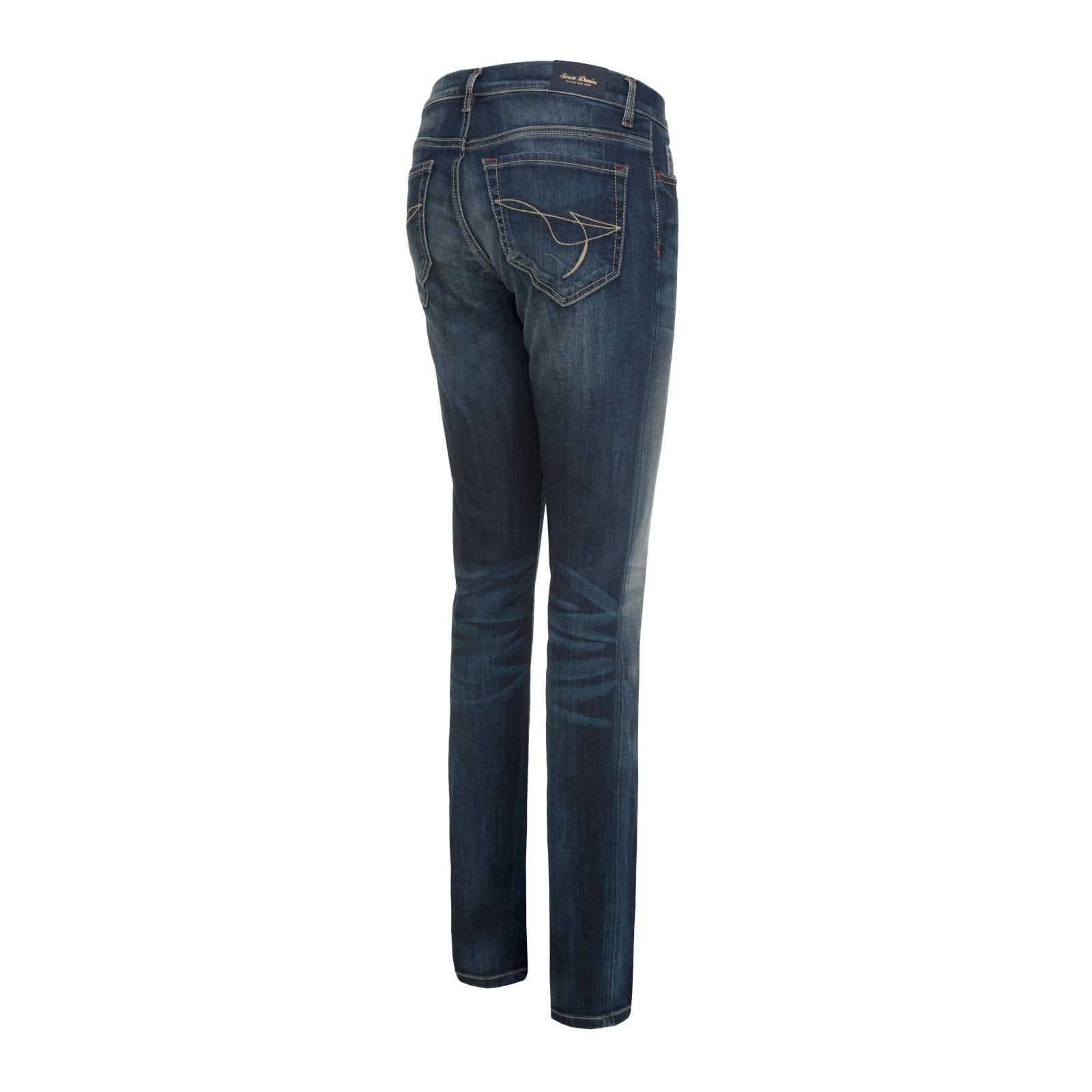 Slim Fit Jeans mit hohem Stretch-Anteil Damen - dunkelblau Slim Fit Jeans mit hohem Stretch-Anteil Damen - dunkelblau