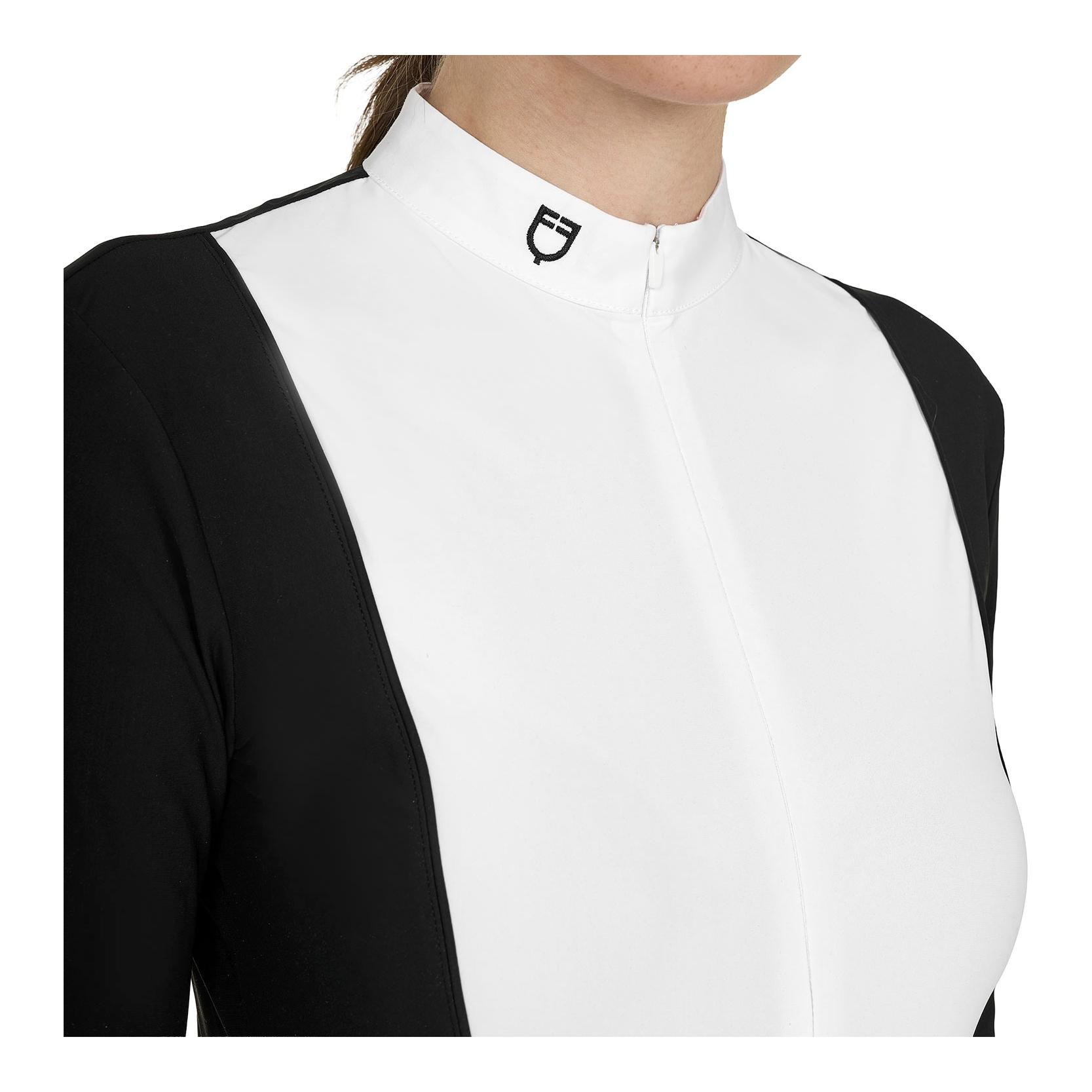 Equestro Turniershirt Invisible Zip Langarm