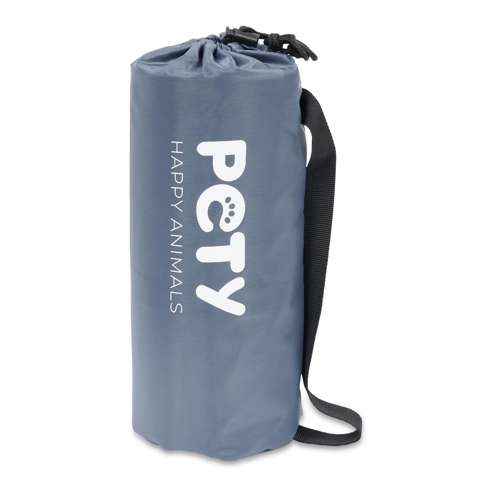 Laufstall Set gross mit Bodenmatte und Dach