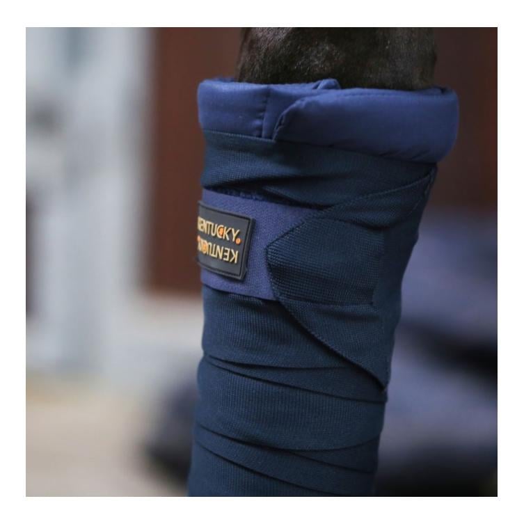 Repellent Stall- und Transport-Bandagen (4er-Set) - marineblau