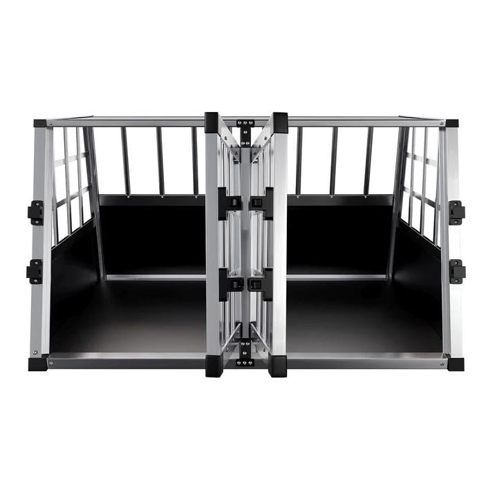 Hauptner Hundetransportbox aus Aluminium Grösse L-X