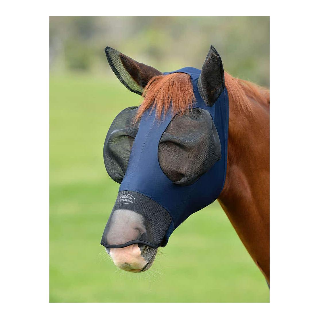 Fliegenmaske LUXE Bug Eye Saver mit Ohren und Nase Fliegenmaske LUXE Bug Eye Saver mit Ohren und Nase
