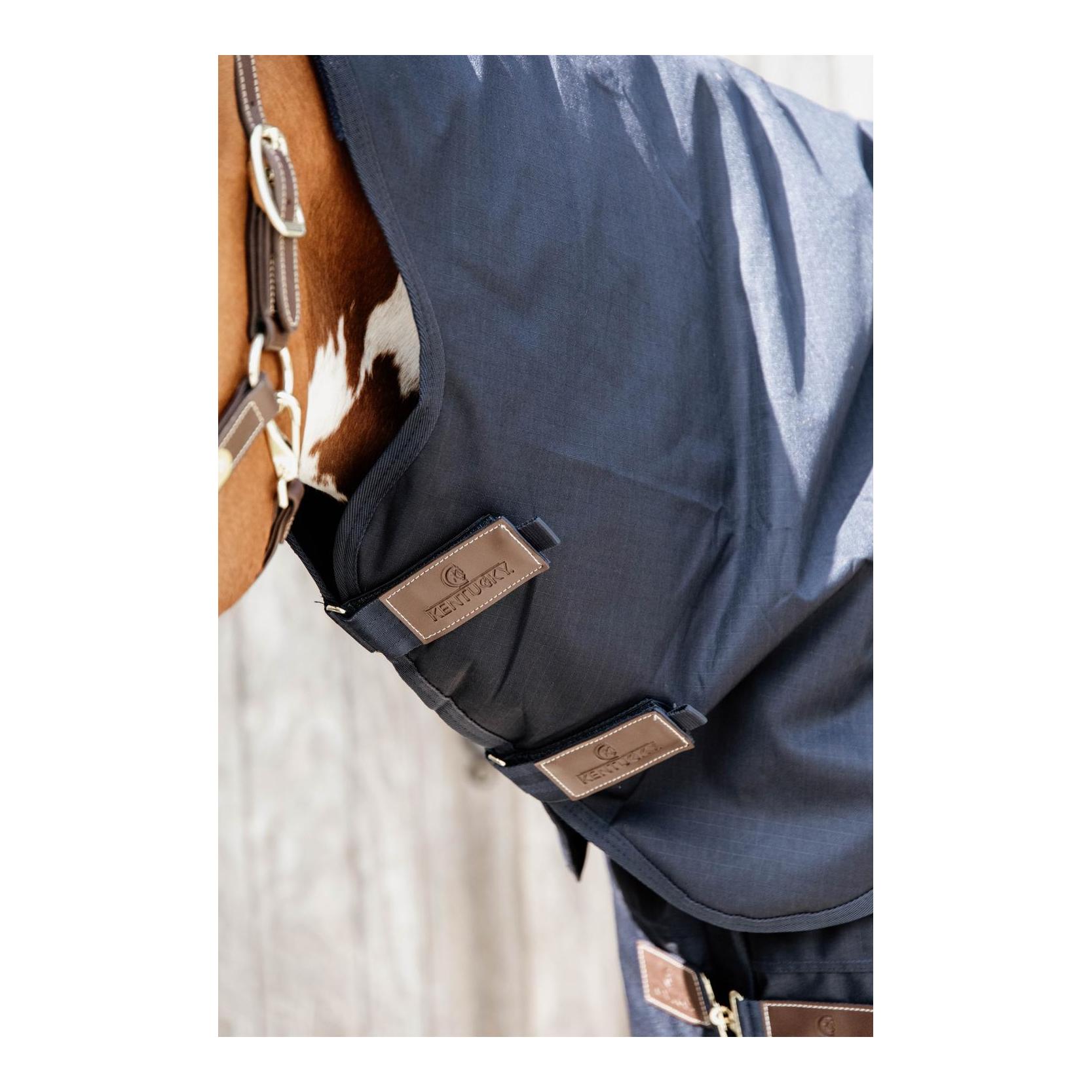 Weidedecke Turnout all weather Quick dry Fleece mit Halsteil 0 Gramm