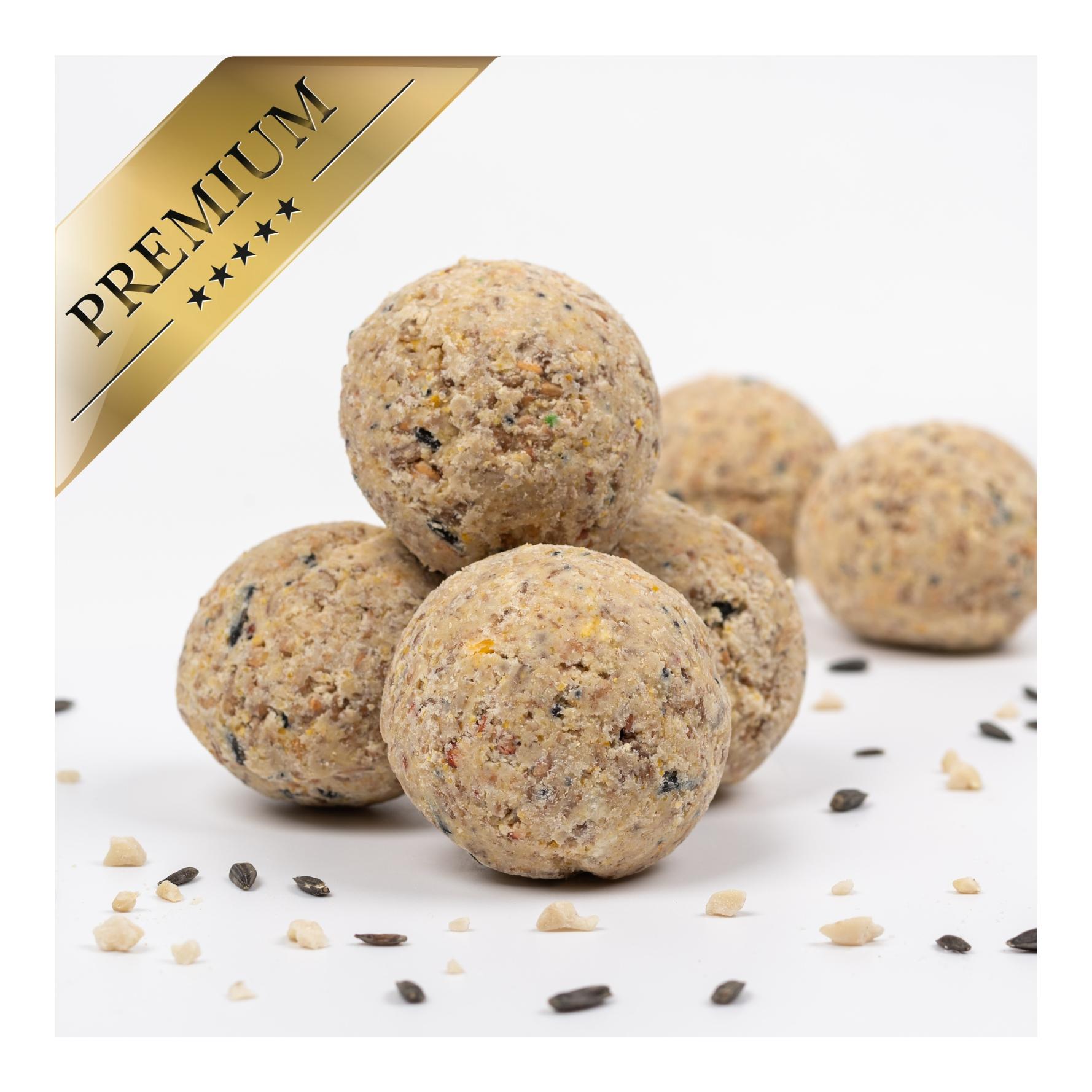 Meisenknödel aus der ALB-MÜHLE ohne Netz Vollkorn & Nuss + 2 Spender Meisenknödel aus der ALB-MÜHLE ohne Netz Vollkorn & Nuss + 2 Spender