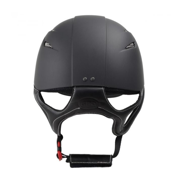 Casque d'équitation Easy mat - noir