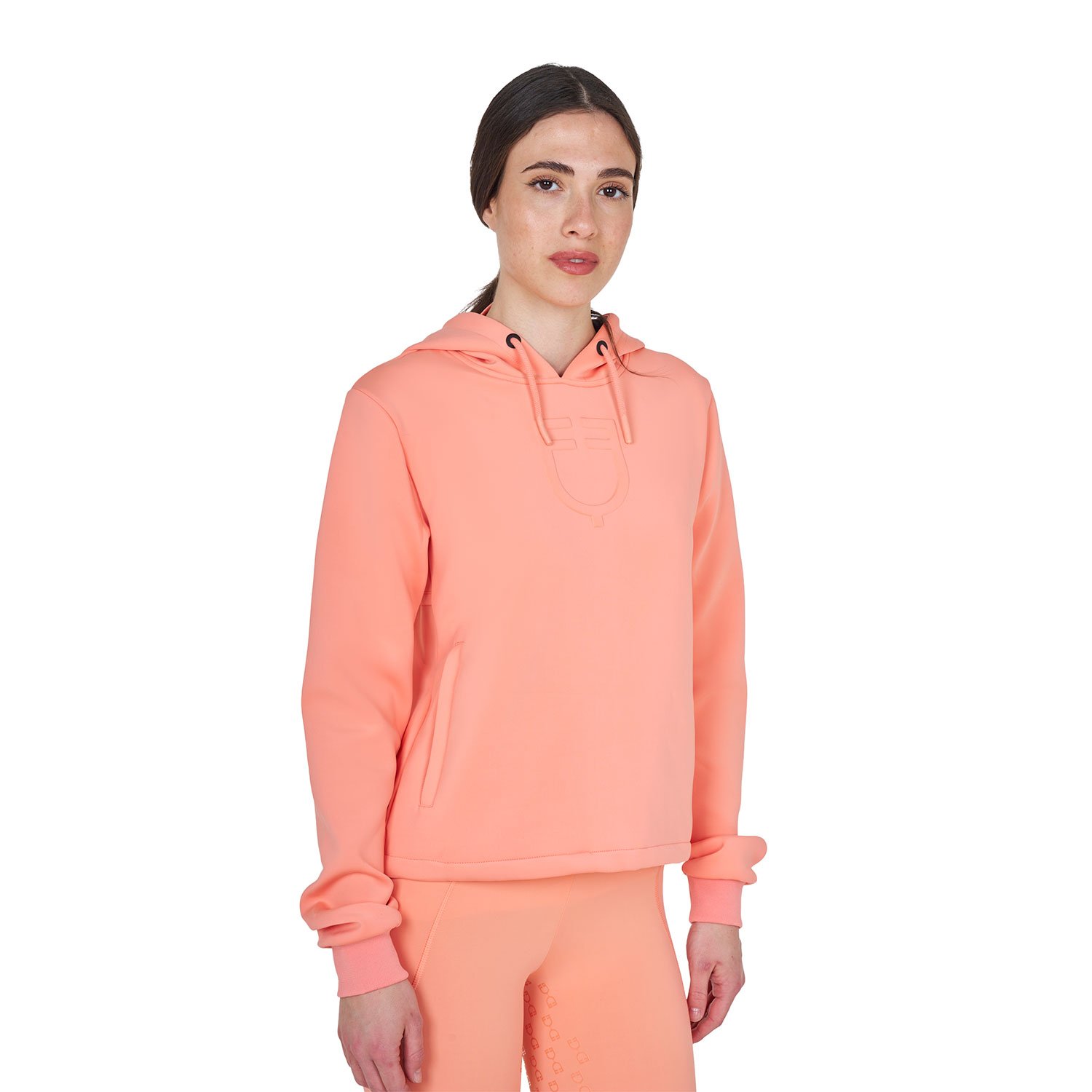 Equestro Hoodie Cut Out Damen