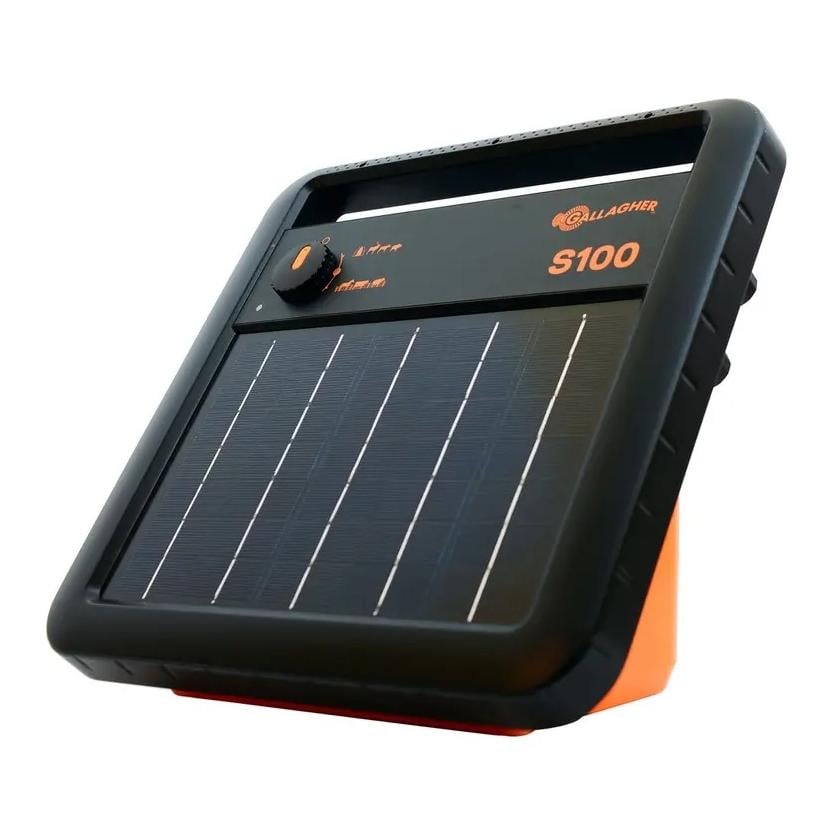 Gallagher Solargerät S100 - inkl. Batterie - Schwarz -