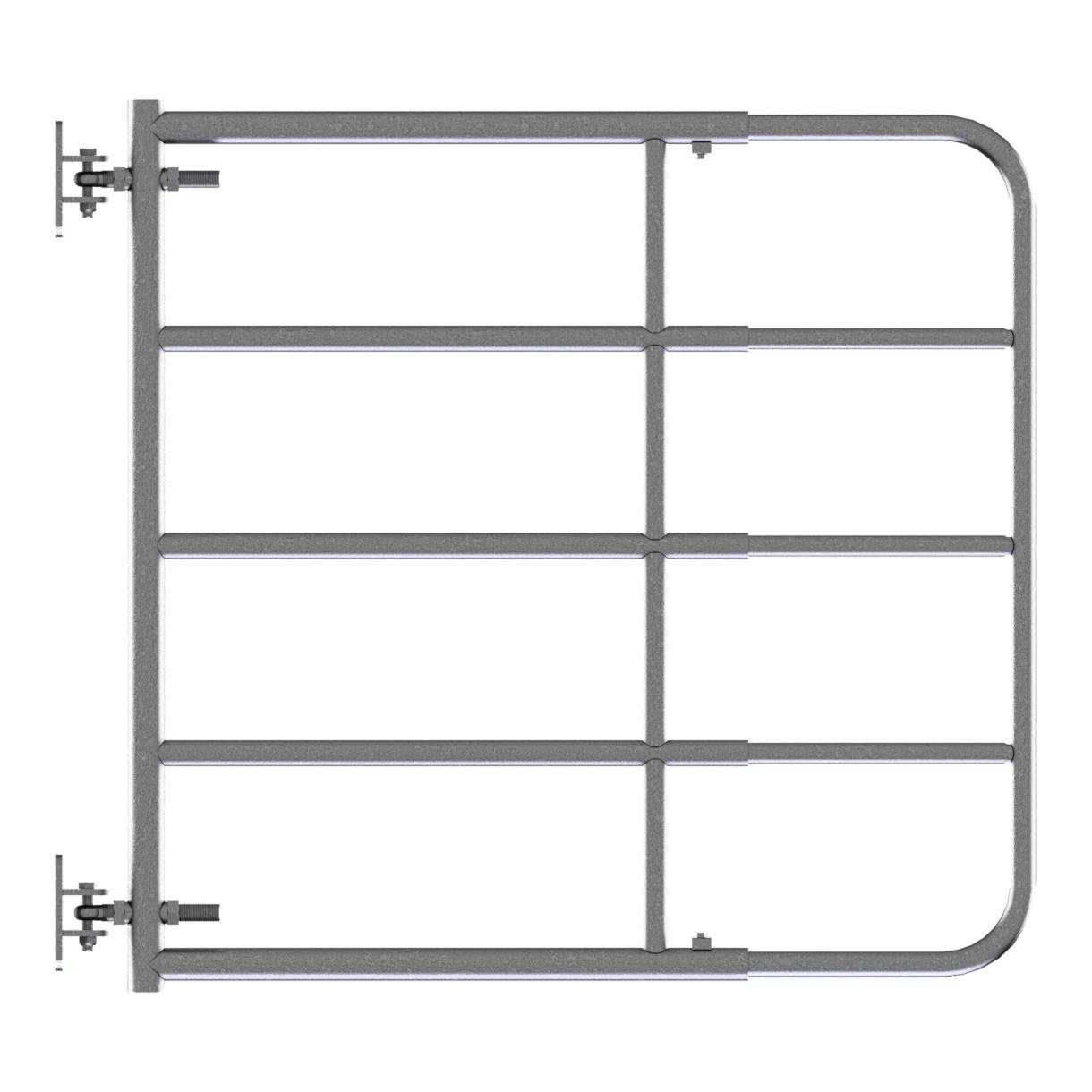 Profi-Weidezauntor Edelweiss - verstellbar - Höhe 1.10 m
