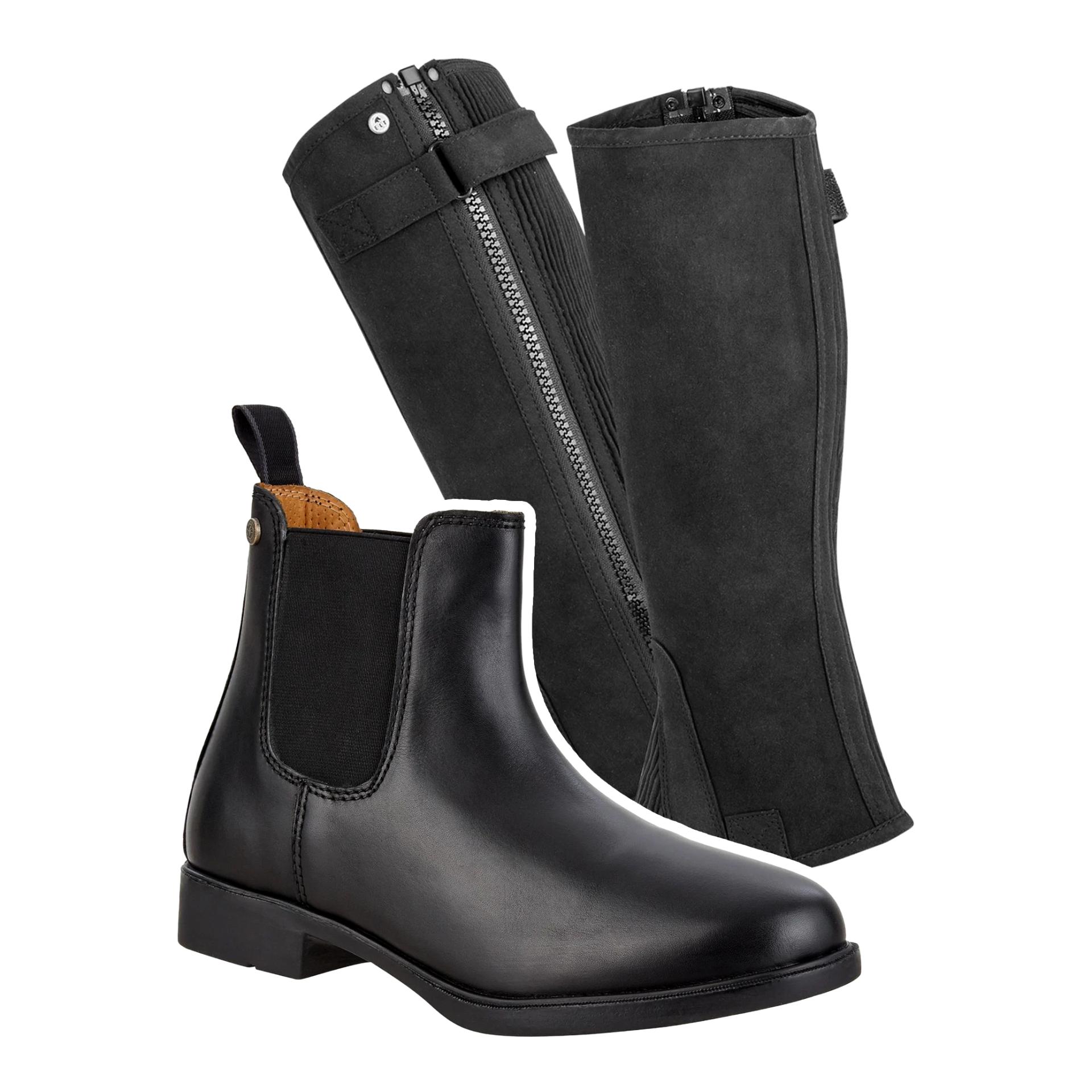 Mini Chaps Daily Kinder & Stiefelette Nova Jodhpur Classic - schwarz 