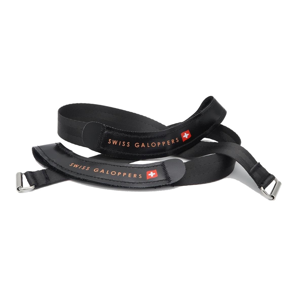 Ersatz Verschlussband zu Swiss Galoppers (Paar) - schwarz