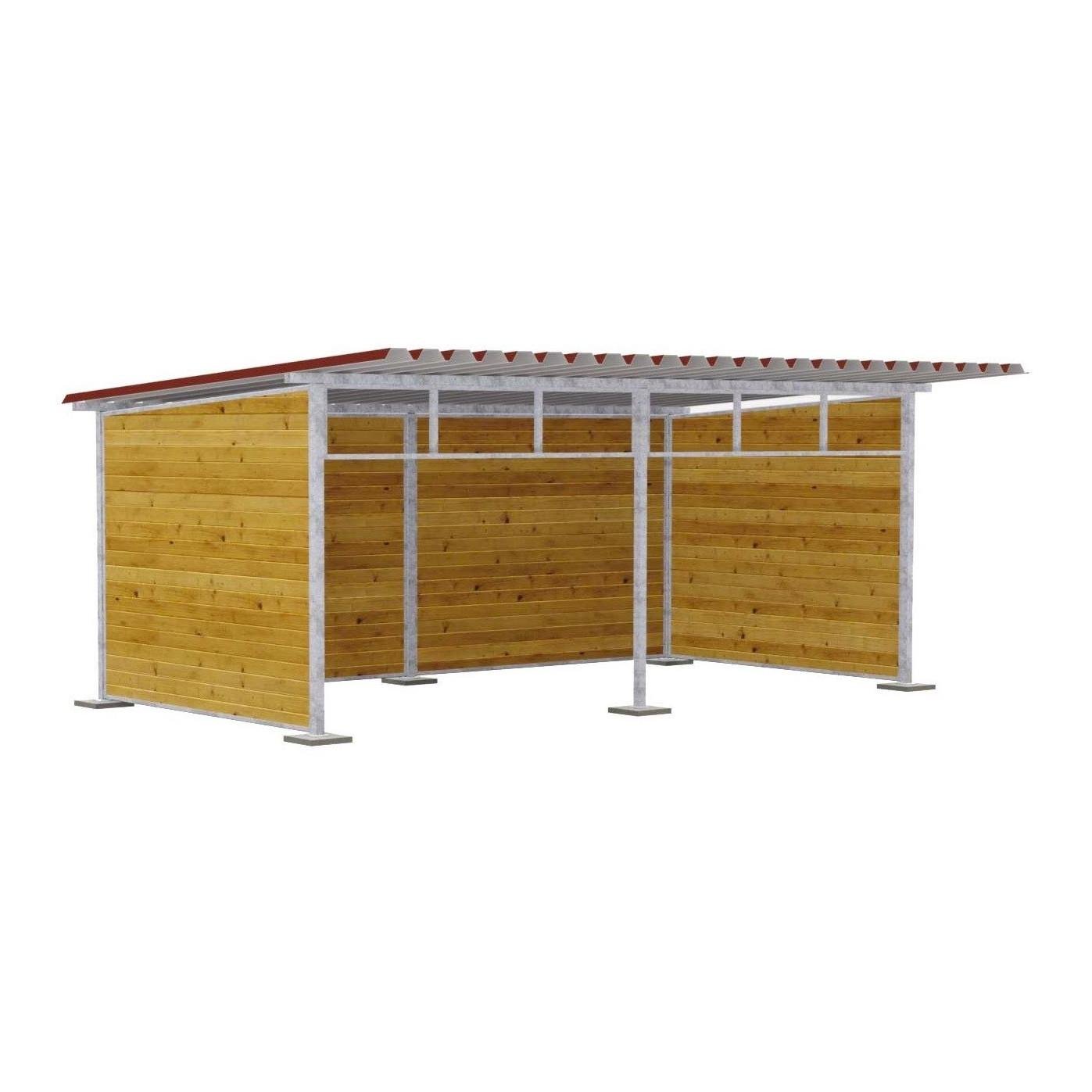 Weidehütte – 7,0 x 3,5 m Weidehütte – 7,0 x 3,5 m