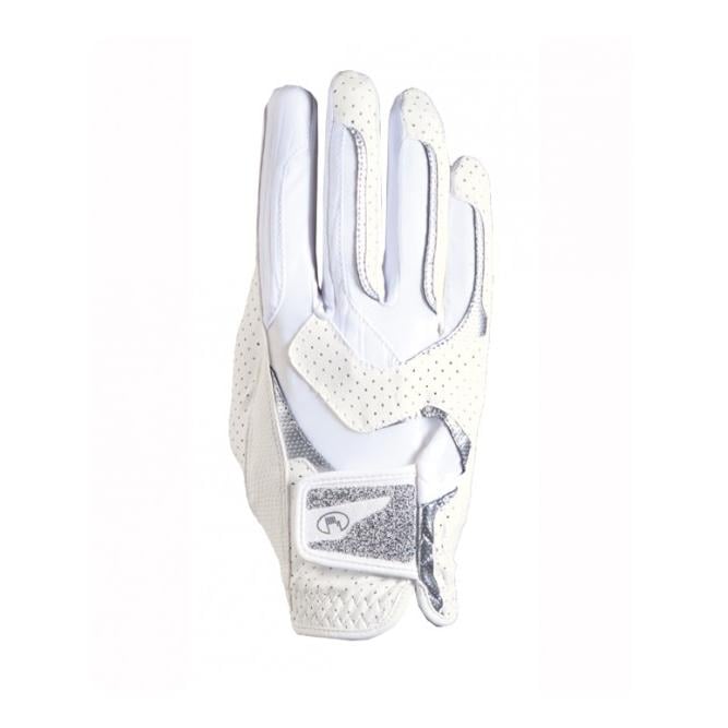 Reithandschuh Function Lara - weiss silver