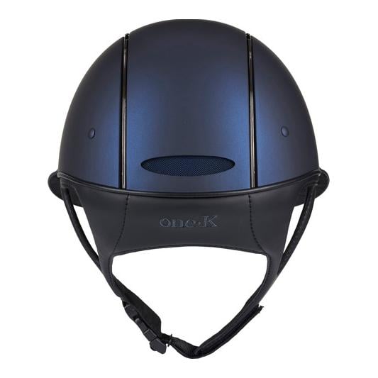 Casque d'équitation Avancé Matt Chrome Pipe - bleu