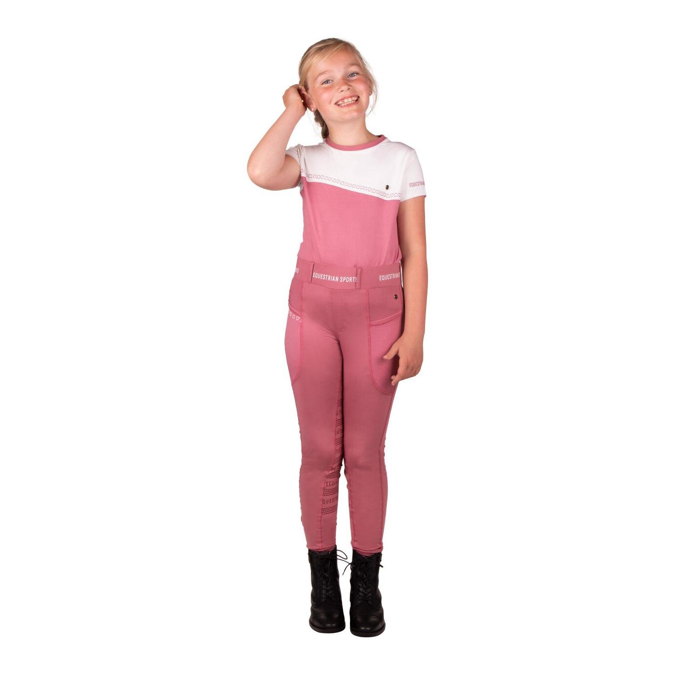 Reitleggings Jady Junior Halbbesatz