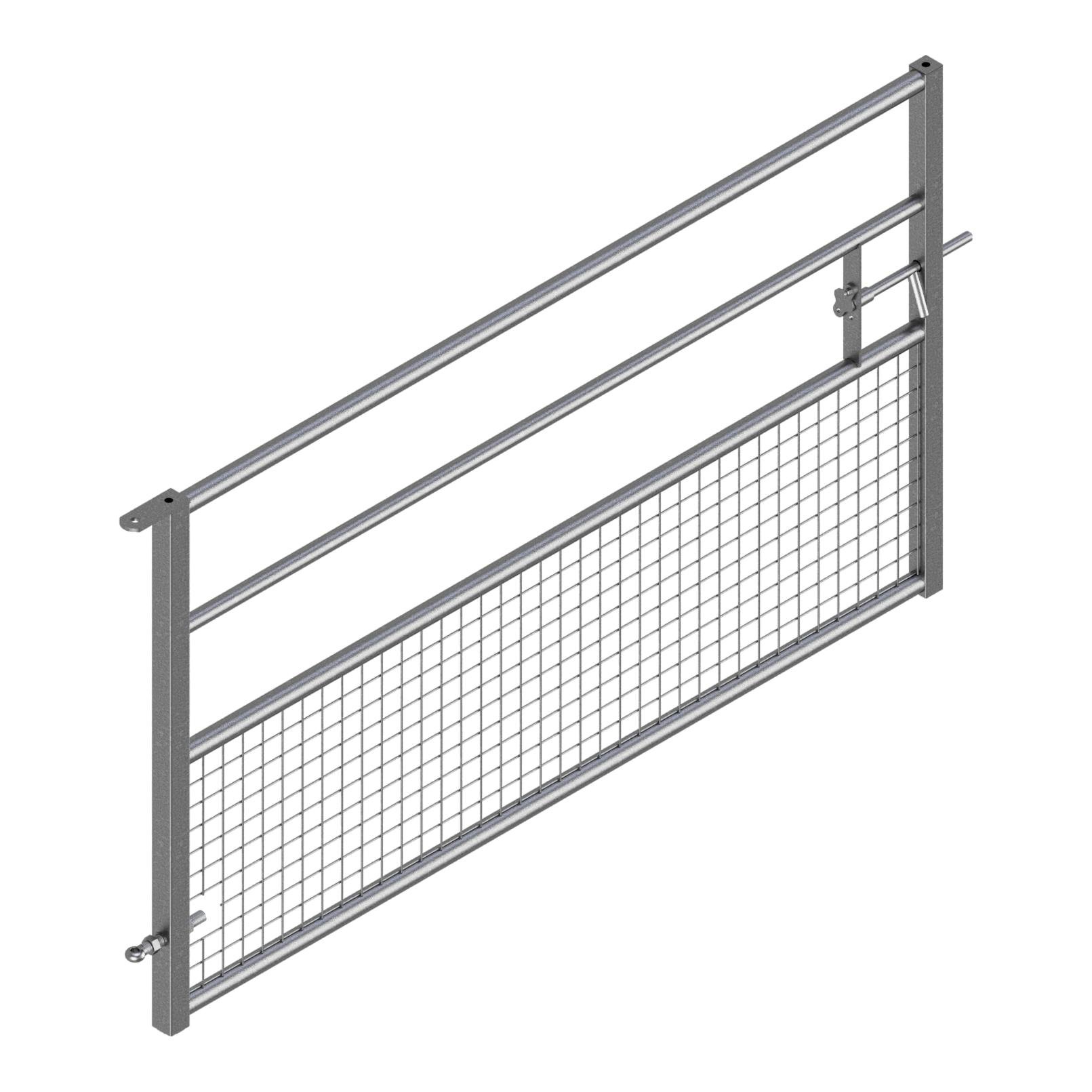 Weidezauntor - mit Gitter - Höhe 1.14 m Weidezauntor - mit Gitter - Höhe 1.14 m