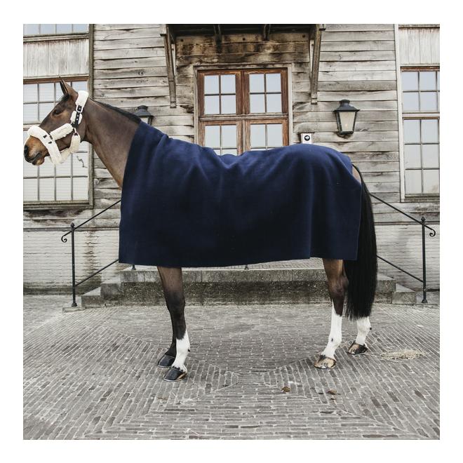 Fleecedecke Square Heavy 140x160cm - navy Fleecedecke Square Heavy 140x160cm - navy