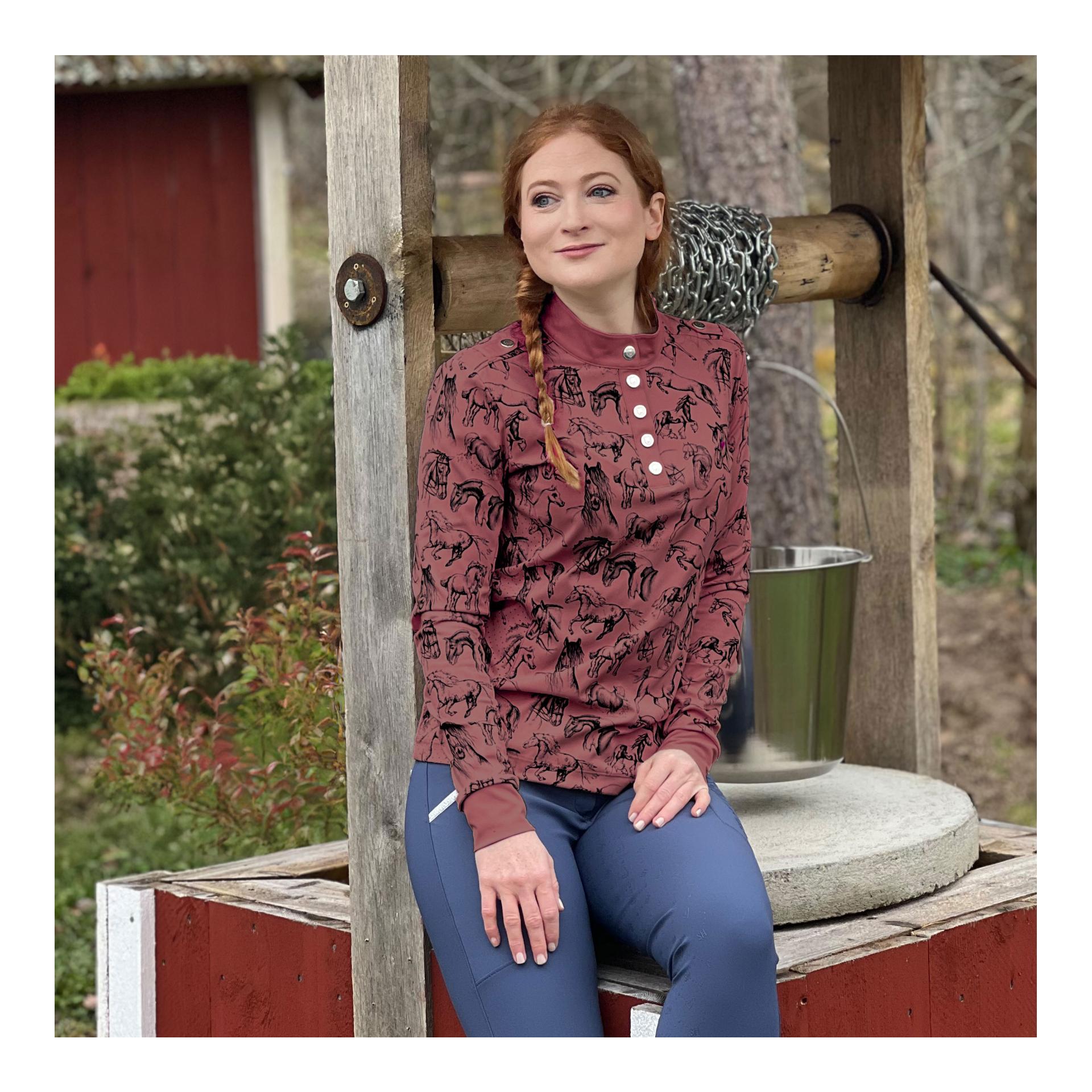 Funktionsshirt Longsleeve Horses Funktionsshirt Longsleeve Horses