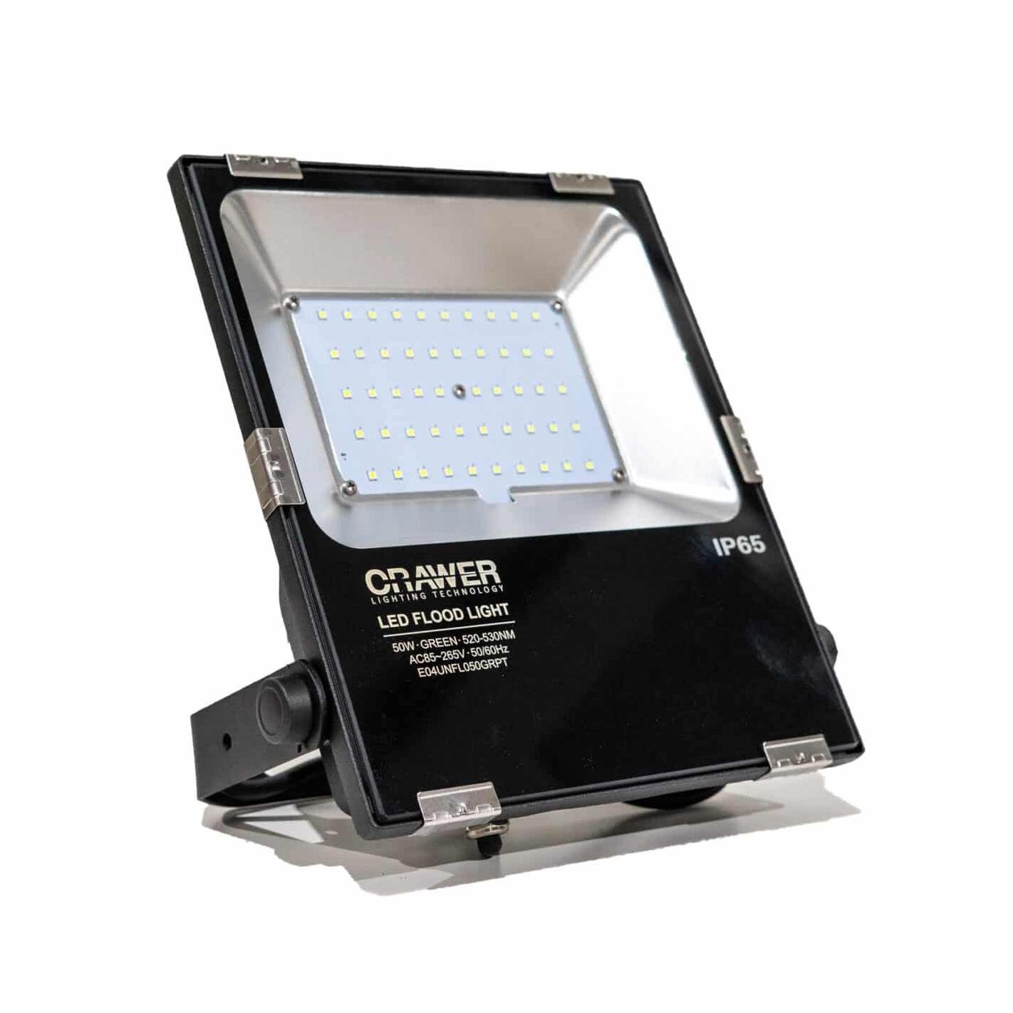 Flutlicht- Außenstrahler 50W/230V grünes Licht