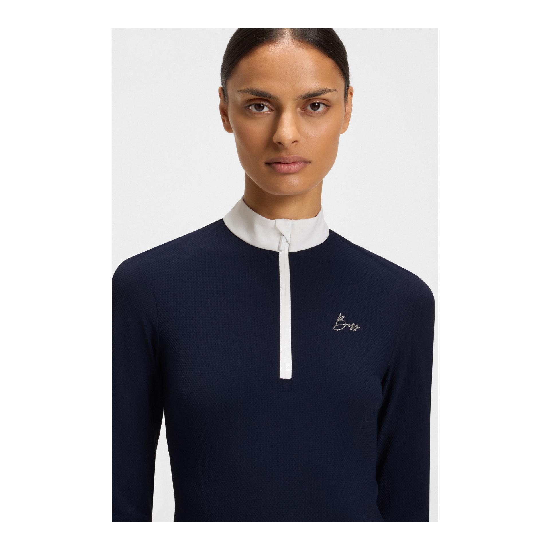 BOSS Equestrian Minou T-Shirt de compétition Texture Femme