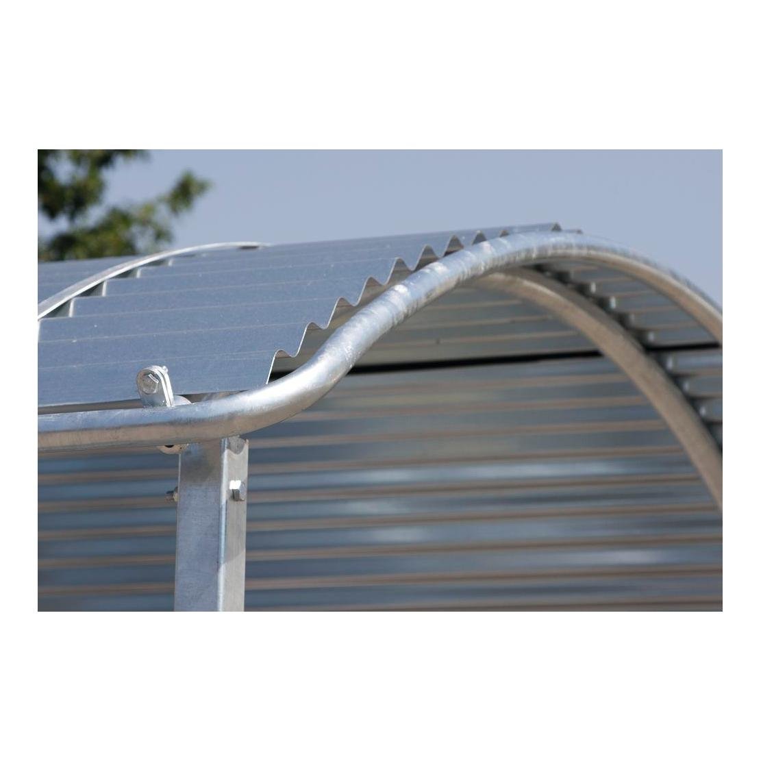 Kerbl Râtelier carré avec cornadis de sécurité