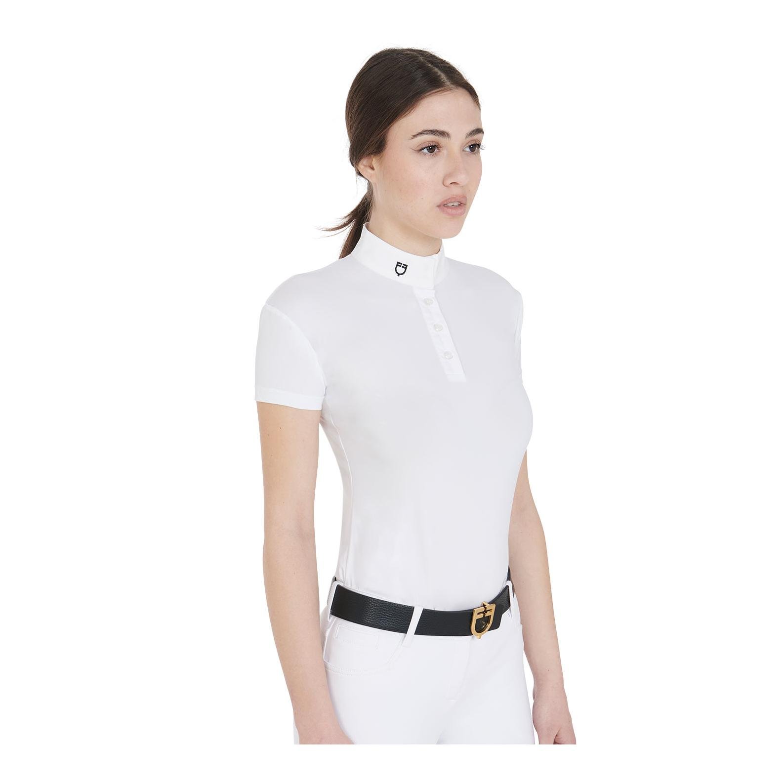 Polo slim femme