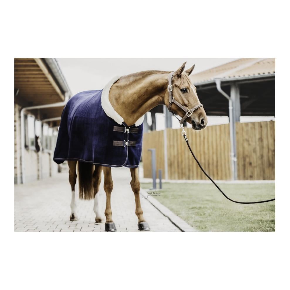Abschwitzdecke Fleece Show - navy Abschwitzdecke Fleece Show - navy
