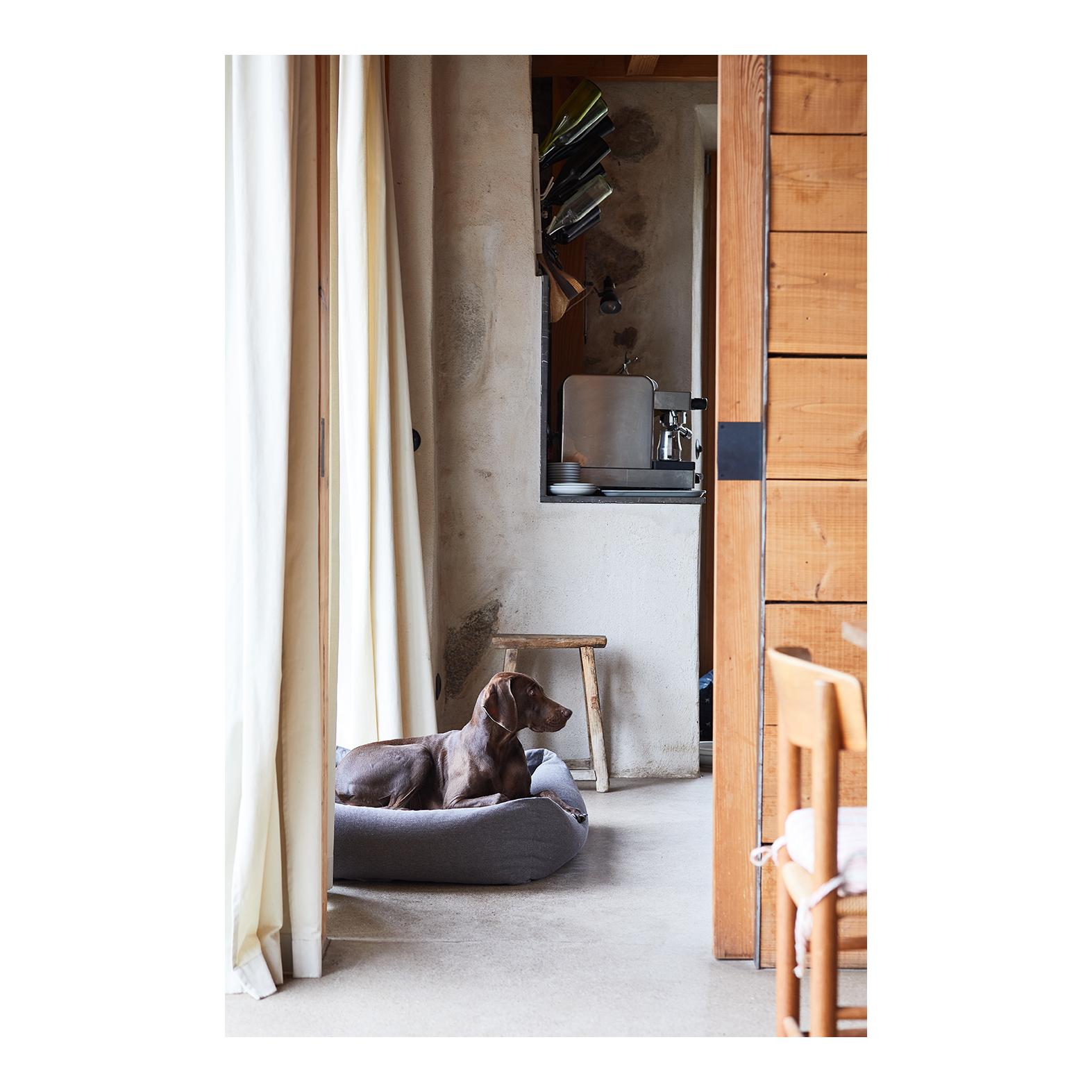 Hundebett Sleepy Deluxe - Tweed Taupe Hundebett Sleepy Deluxe - Tweed Taupe