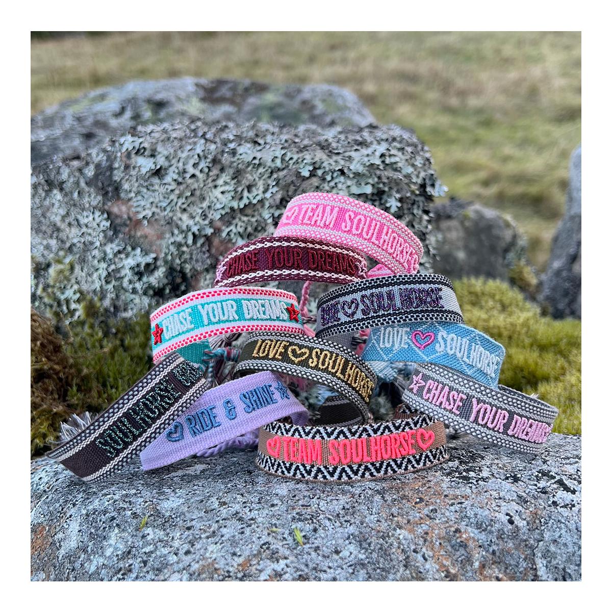 Stoffarmband "Team Soulhorse"