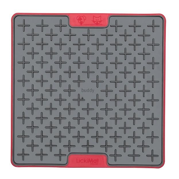 LickiMat Leckmatte Buddy Tuff - rot