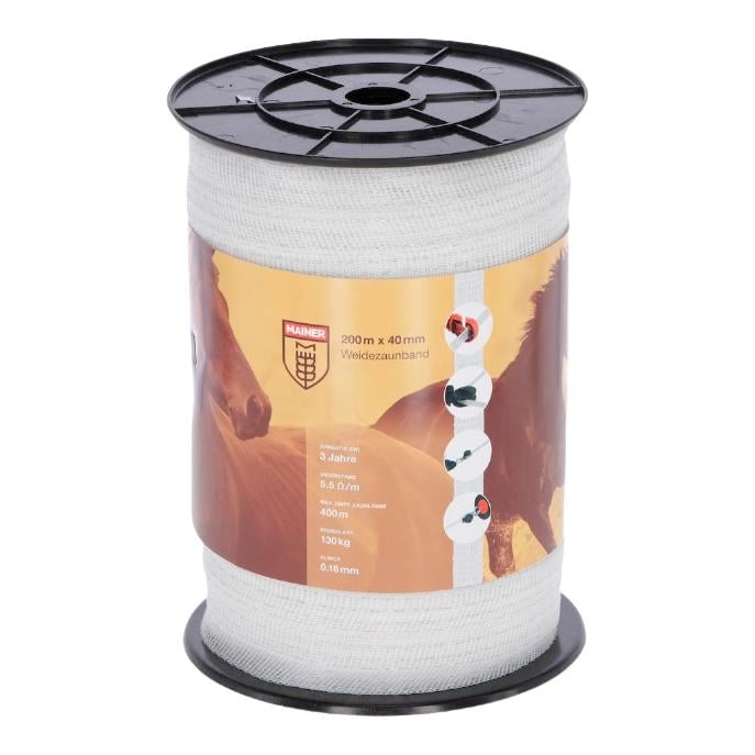 Weidezaunband Mainer - Weiss -