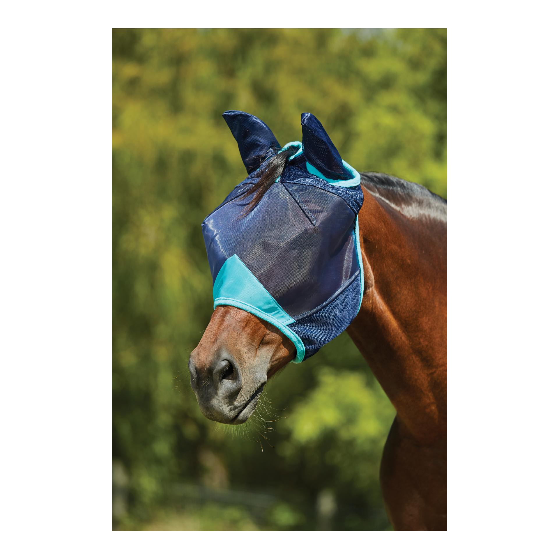 Fliegenmaske Deluxe Fine mit Ohren