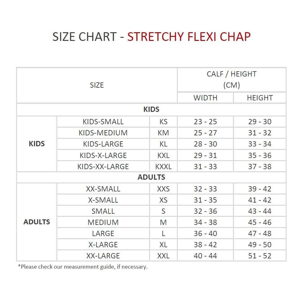 Chaps Contrace Stretchy Chaps Contrace Stretchy