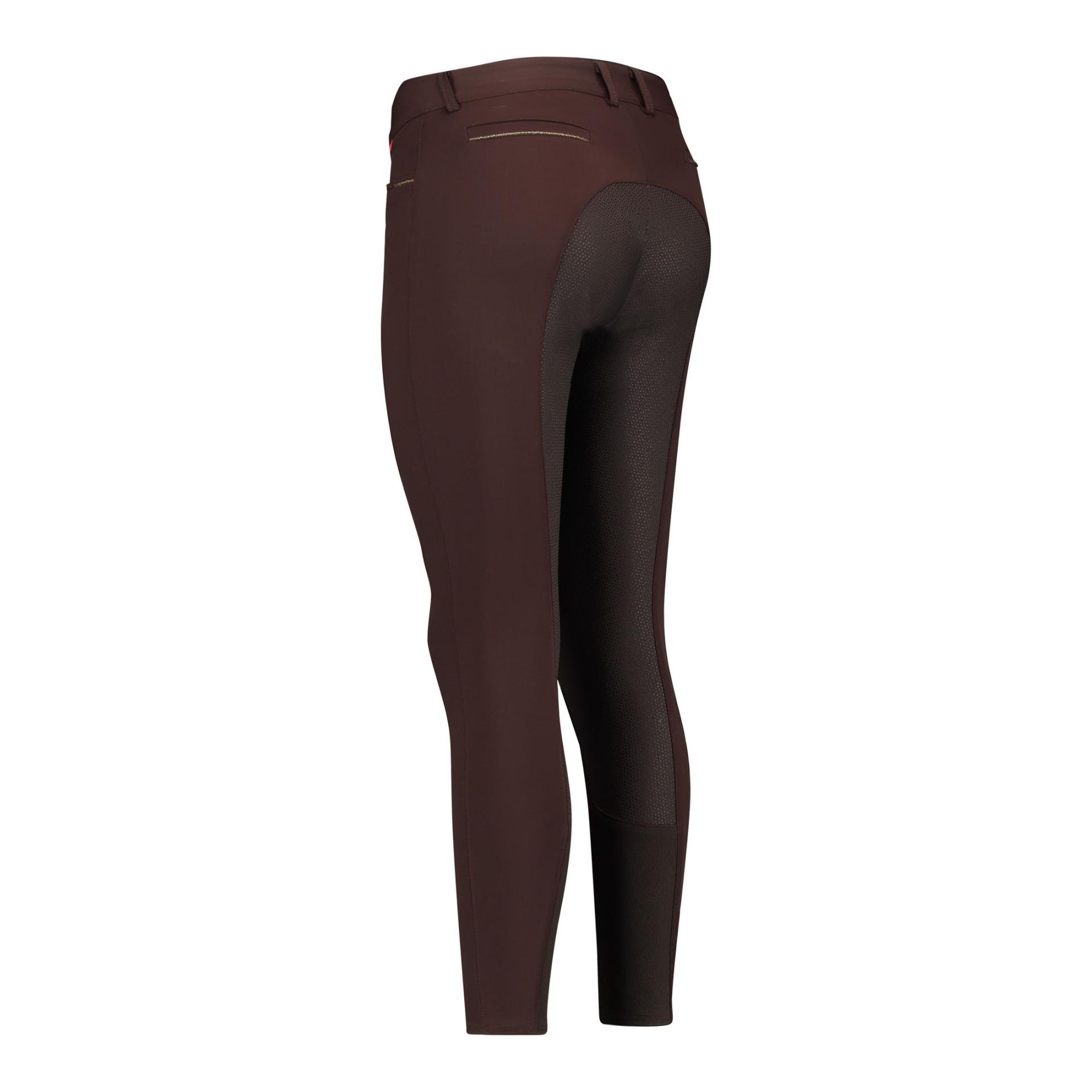 Reithose Arion Vollgrip Damen - coffee bean