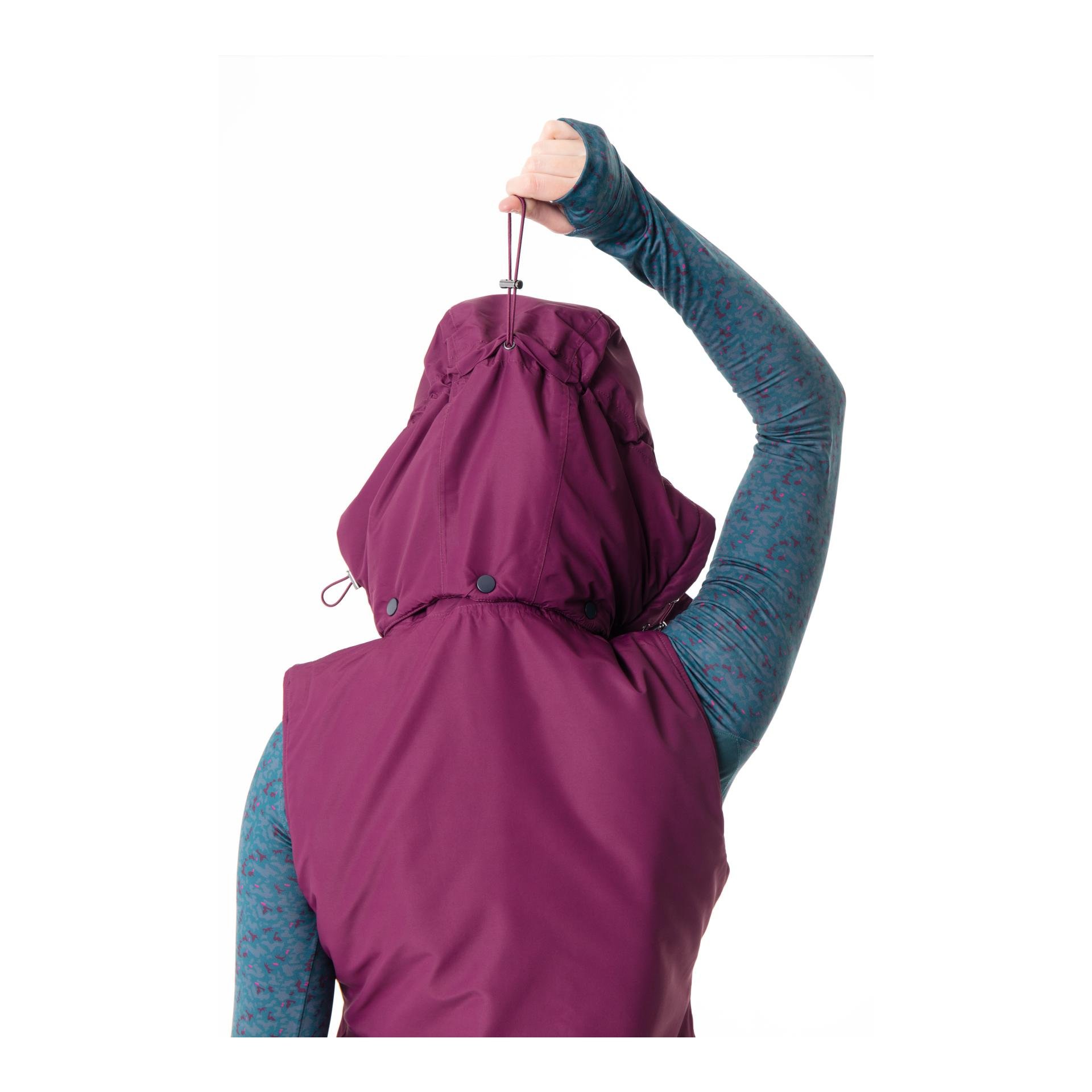 Gilet Equi Eco Technical pour femme - rouge betterave