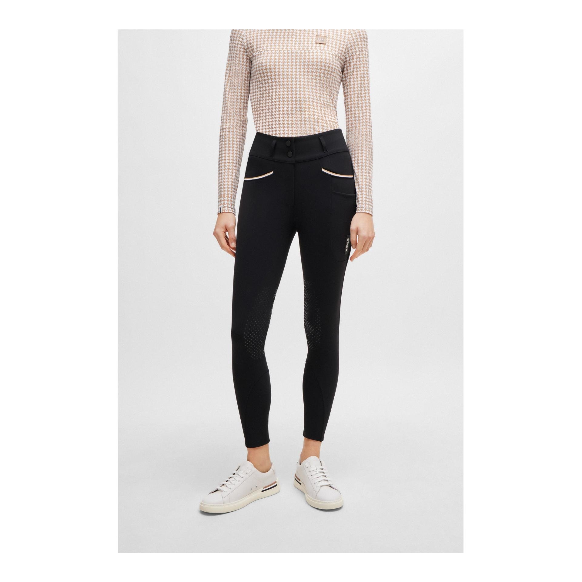 Pantalon d'équitation Hannah avec fond à genoux pour femmes Pantalon d'équitation Hannah avec fond à genoux pour femmes