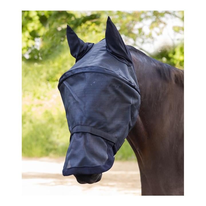 Masque anti-mouches Premium Space avec protection pour les oreilles et le nez