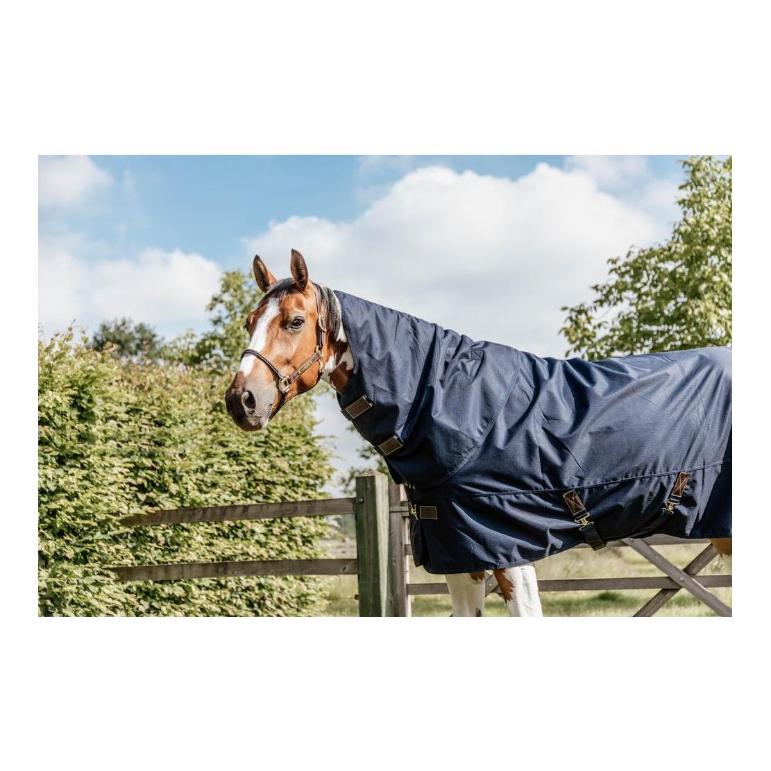 Weidedecke Turnout all weather Quick dry Fleece mit Halsteil 0 Gramm