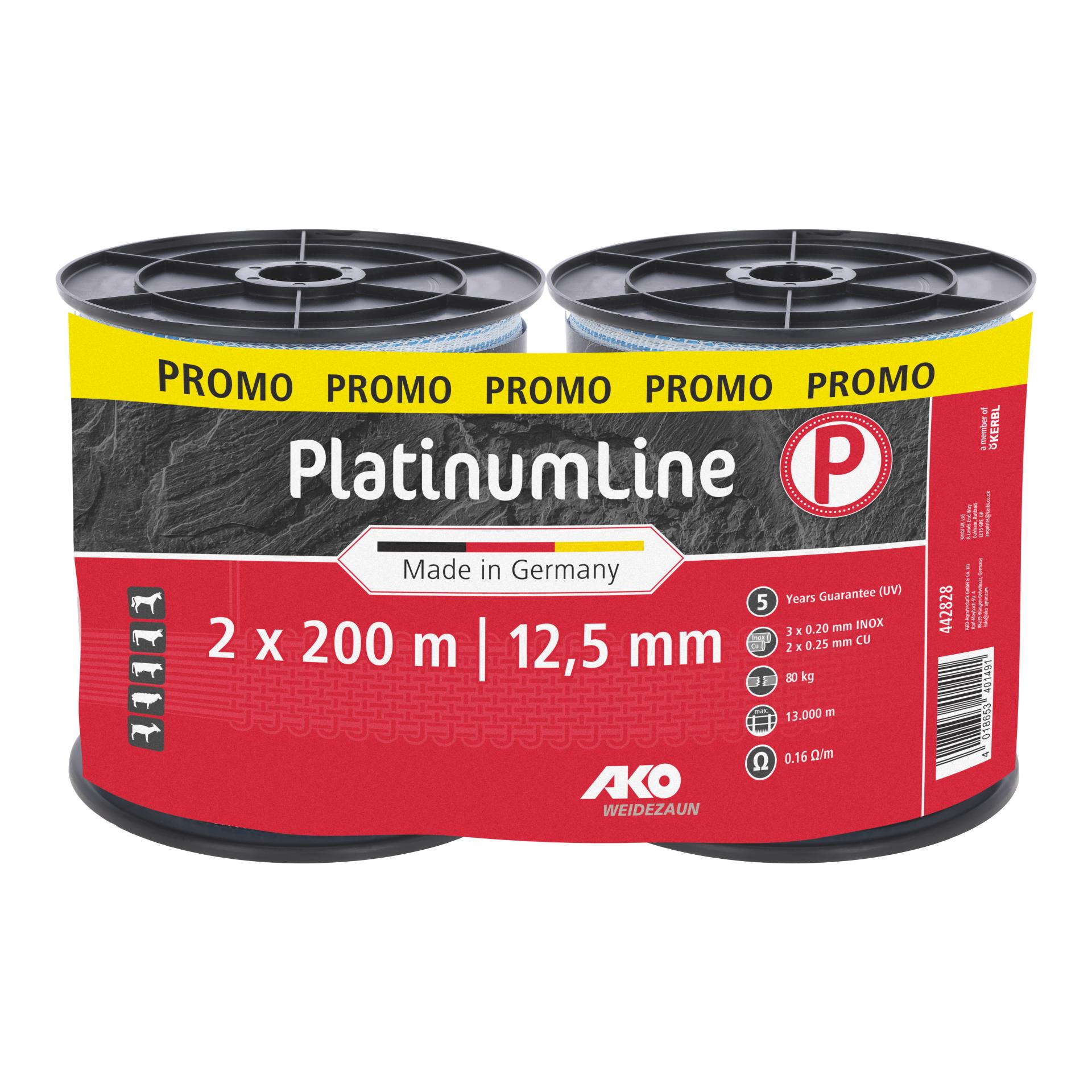 Duopack - PlatinumLine Weidezaunband