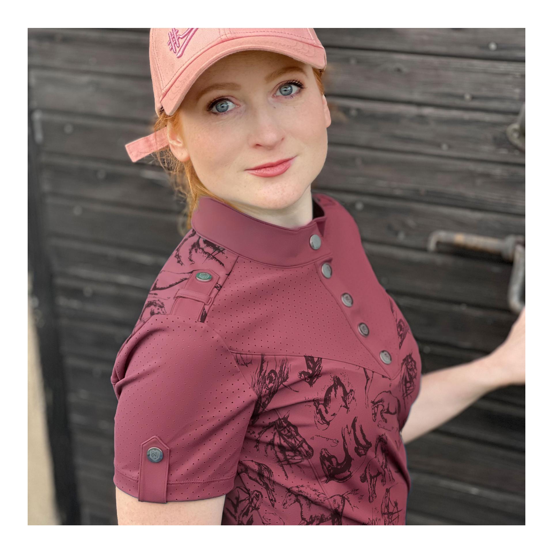 Funktions Poloshirt Horses Funktions Poloshirt Horses
