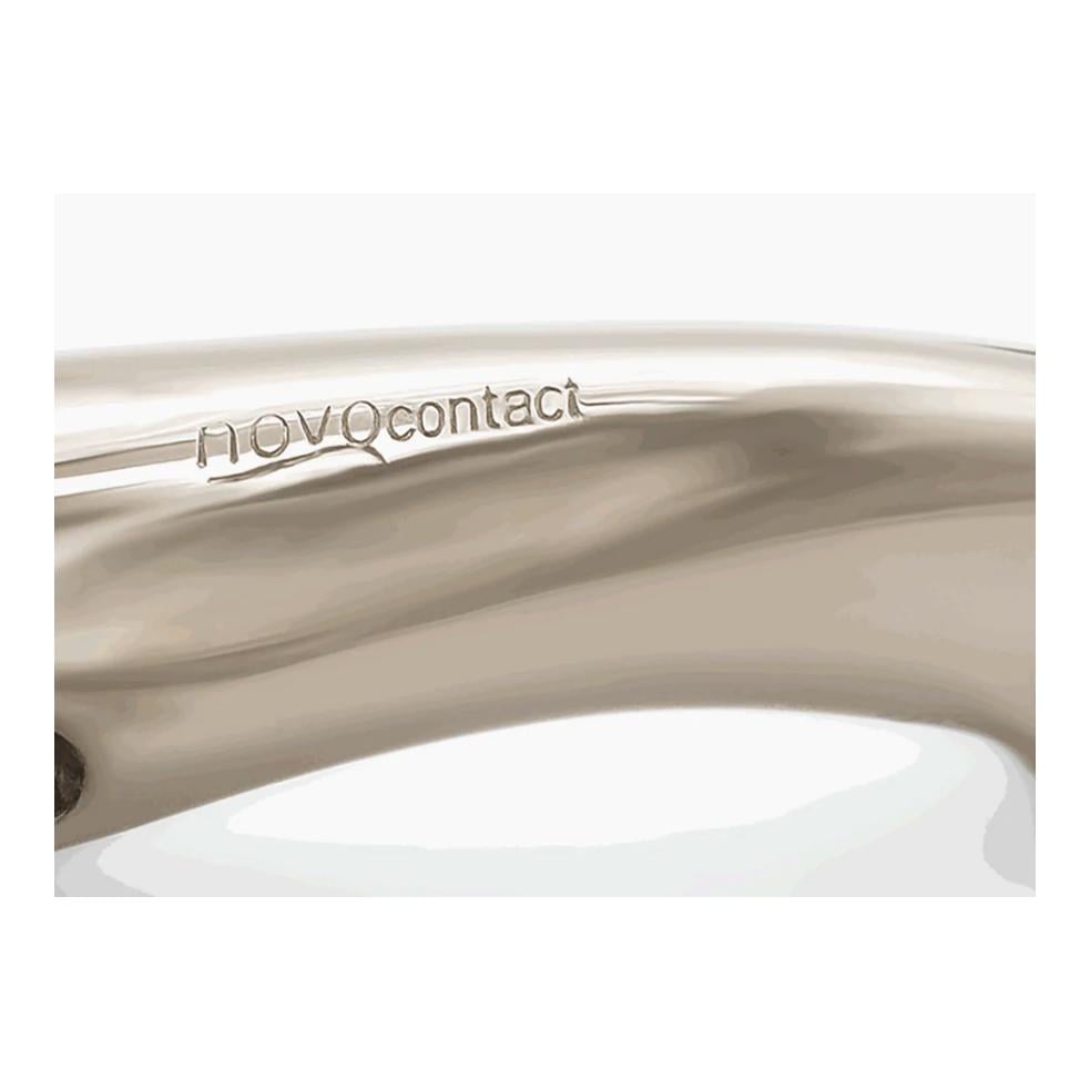 Olivenkopfgebiss novocontact mit D-förmigem Ring einfach gebrochen - Sensogan 14mm Olivenkopfgebiss novocontact mit D-förmigem Ring einfach gebrochen - Sensogan 14mm