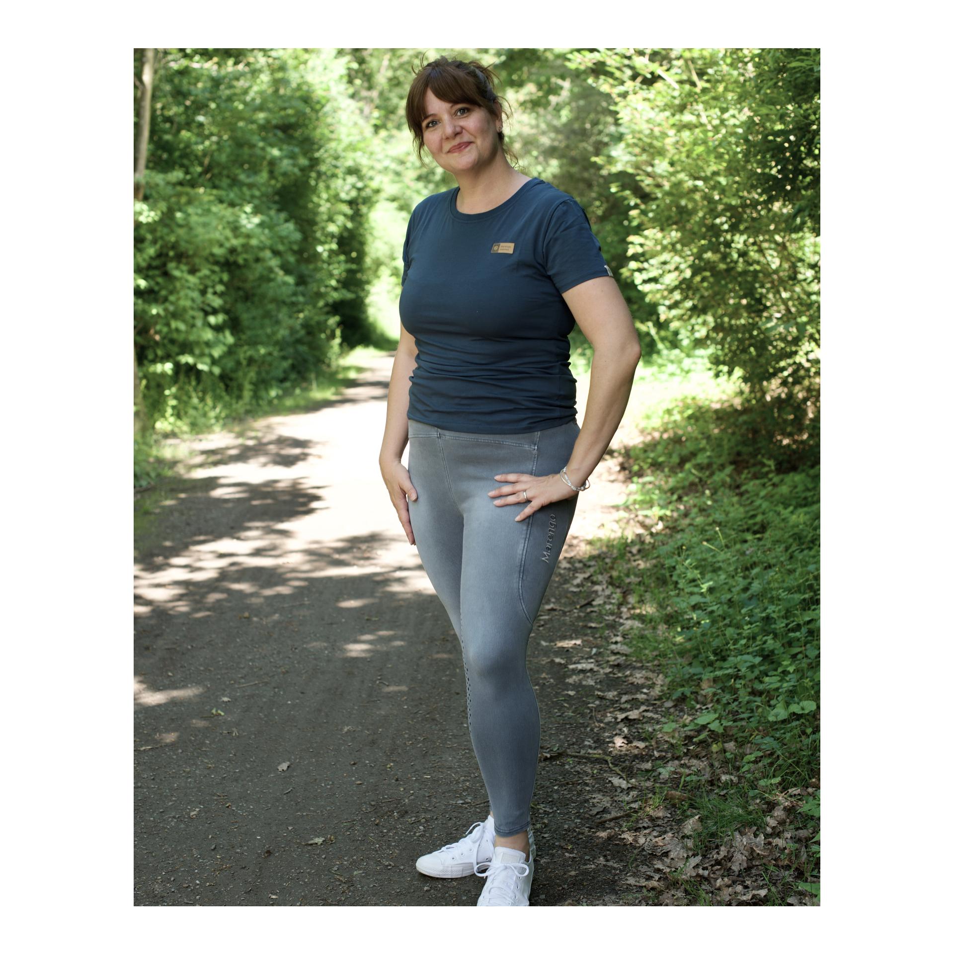 Reitleggings Jeans Fullgrip Reitleggings Jeans Fullgrip