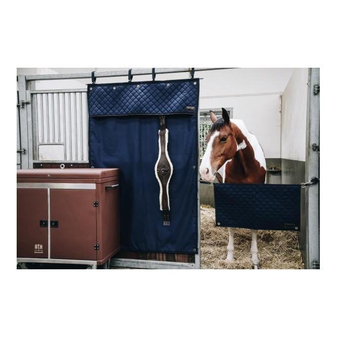 Boxentürvohang "stable curtain" wasserdicht - marineblau